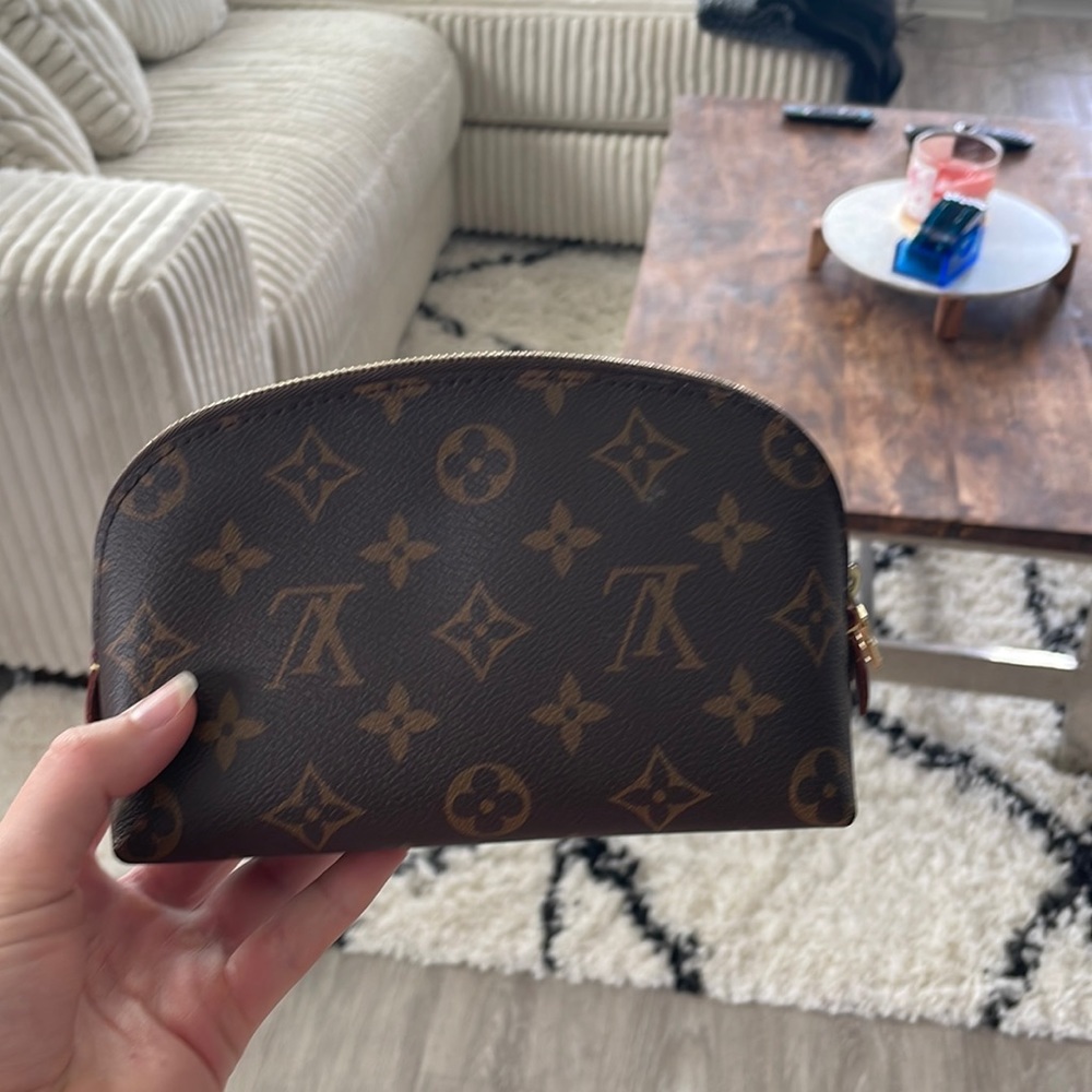 Authentic Louis Vuitton makeup pouch